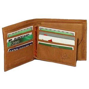Genuine Cowhide Leather Men's RFID Wallet #4543R